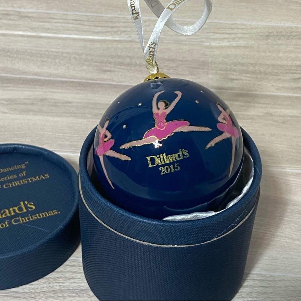 DILLARDS 2015 12 Days of Christmas Nine Ladies Dancing Christmas Ornament